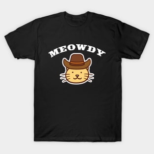 "Meowdy" Cowboy Cat T-Shirt